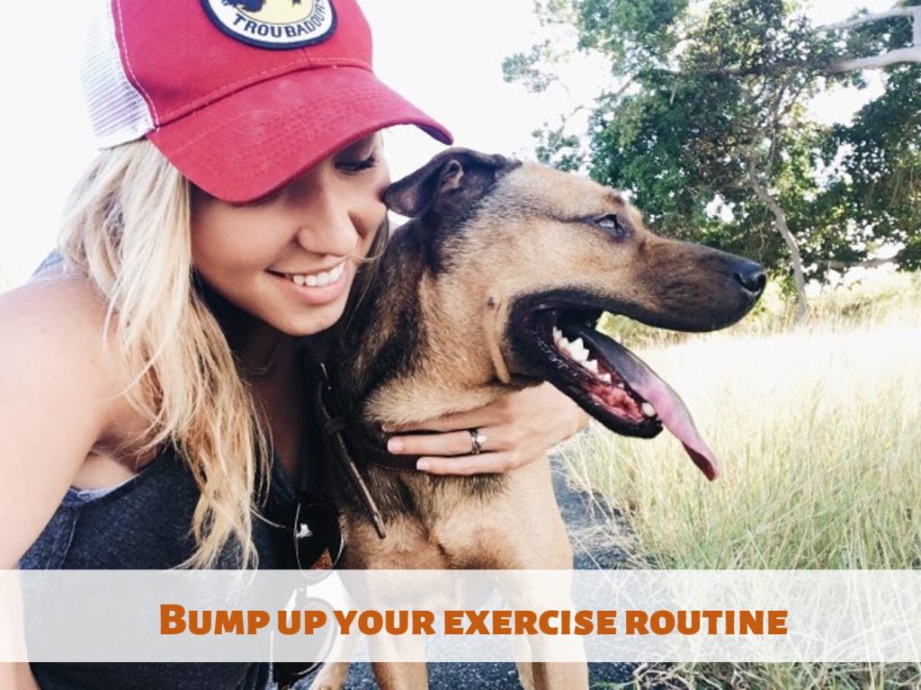 Exercise with your pet